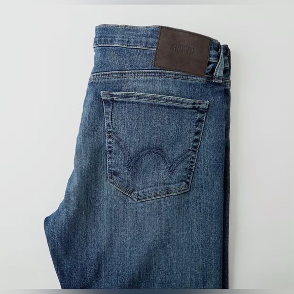 NWT Men’s EDWIN Maddox Slim‎ Fit Jeans - 30 x 33 - Color Stax $158MSRP - Picture 4 of 15